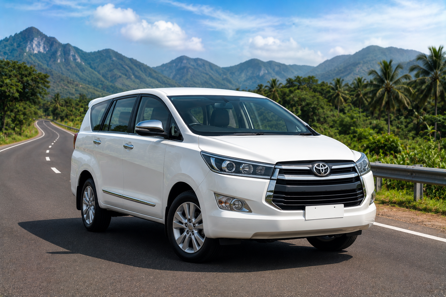 Innova Crysta Rental for Family and Corporate Travel Across South India