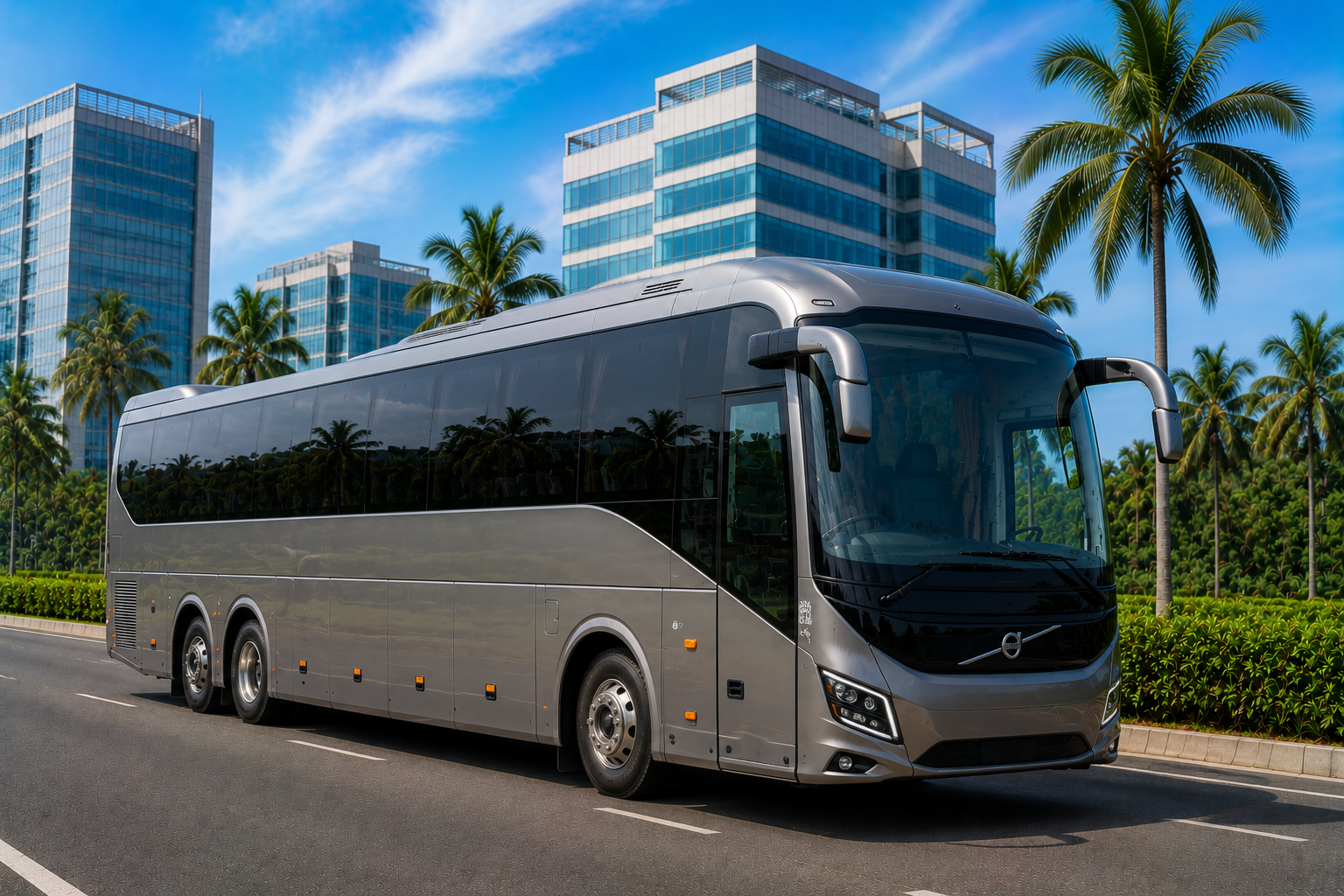 Volvo Bus Rental Chennai for Corporate Events and Luxury Group Travel